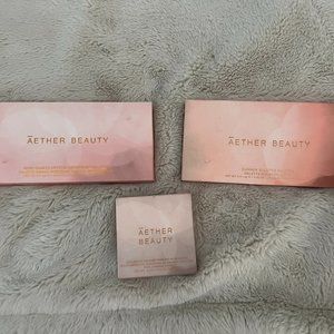 Aether Beauty Palette X2 and Highlighter Lot